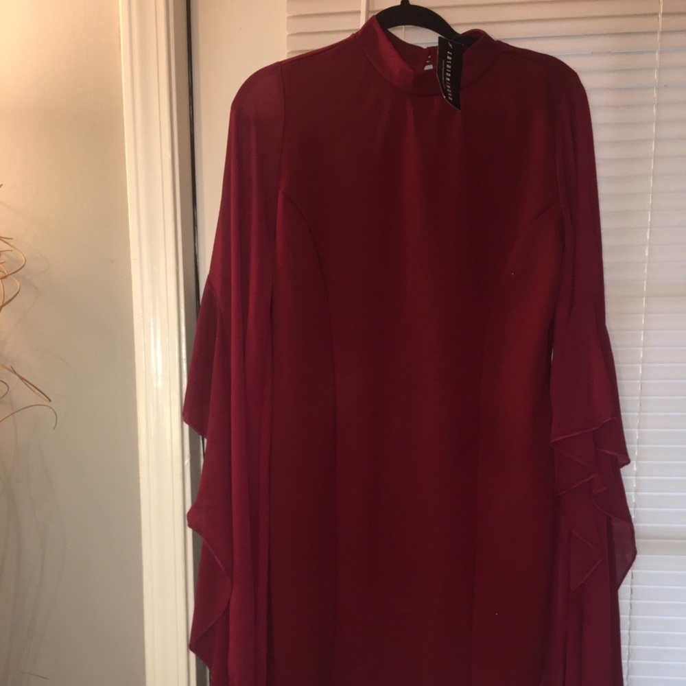 Burgundy Fashin Nova Dress